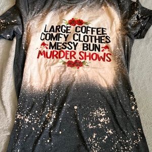 Bleached true crime shirt